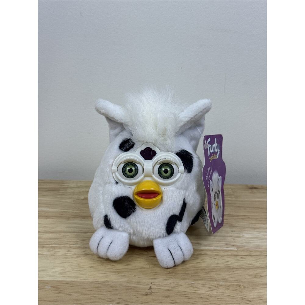 Furby Buddies "Love Hug" Stuffed 1999 Bean Bag Tiger New Old Stock W/ Tags NEW